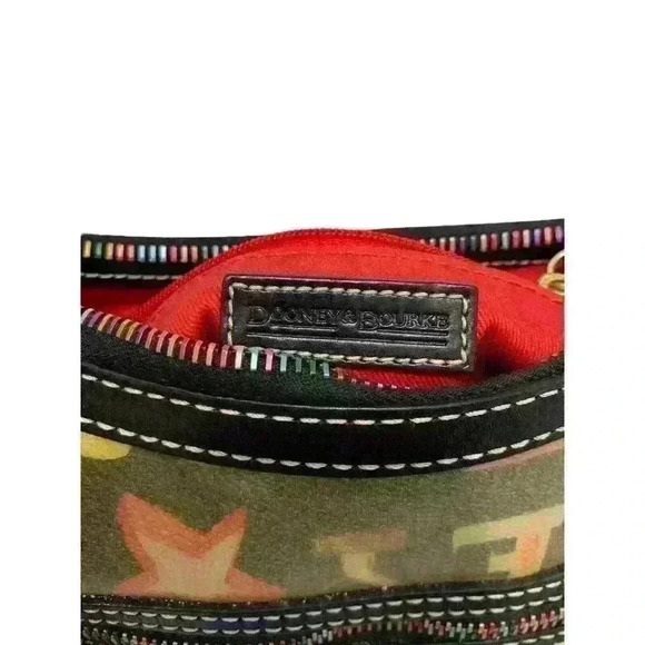 New Dooney & Bourke Graffiti Doodle Crayon Shoulder Handbag - Picture 7 of 8